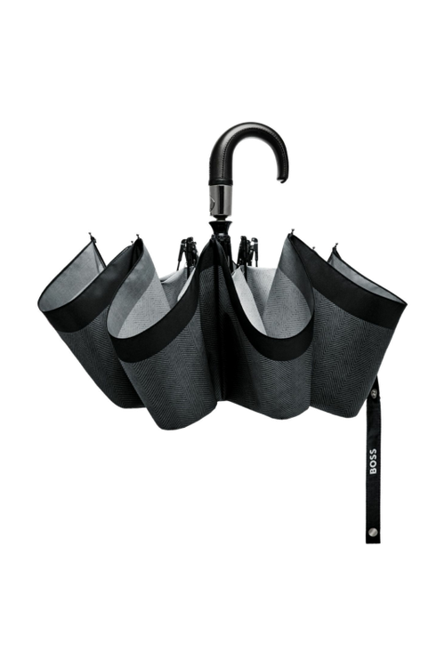 Pocket umbrella Chevron Dark Grey - 2