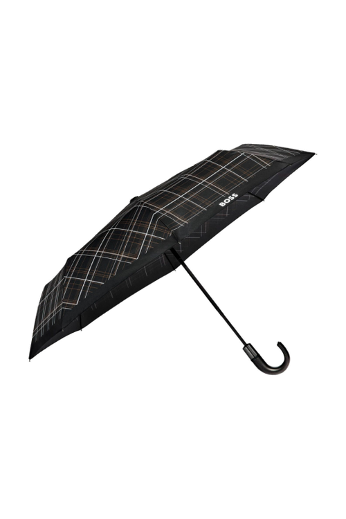 Pocket umbrella Checkered Black - 1