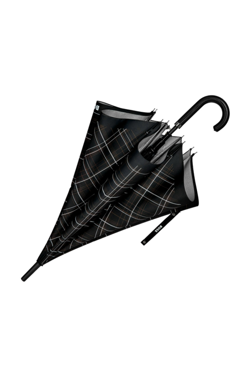 Umbrella Checkered Black - 2
