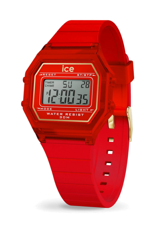 ICE digit retro-Red passion-Clear-Small - 1