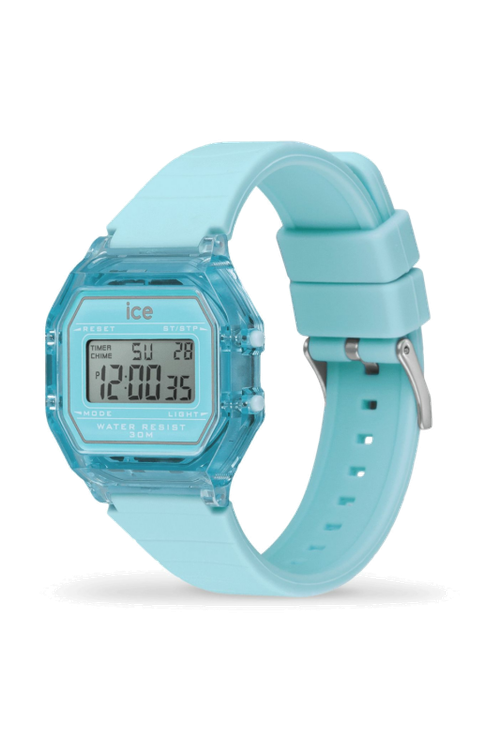 ICE digit retro-Sky blue-Clear-Small - 2