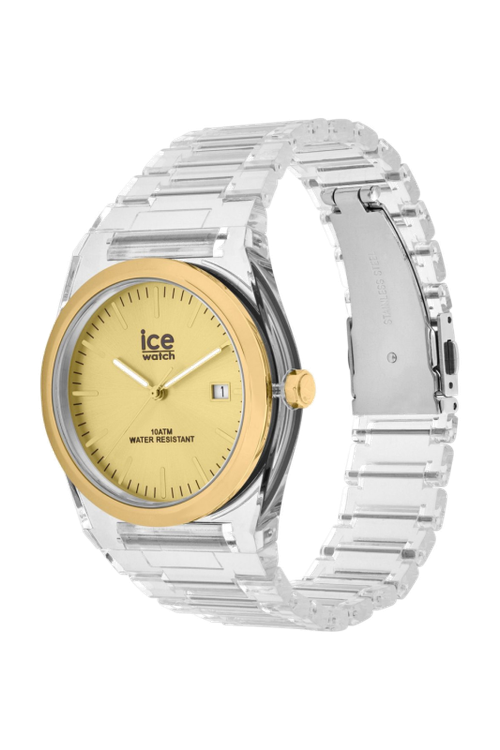 Date watch ICE POWER PW1 Transparent - Gold - 3