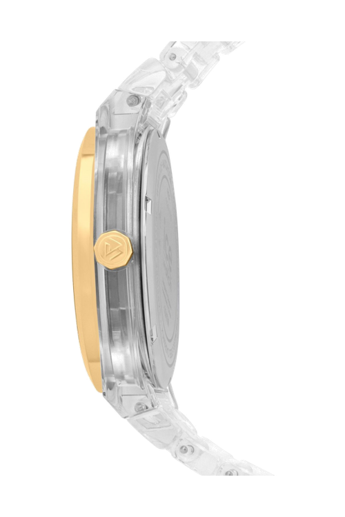 Date watch ICE POWER PW1 Transparent - Black gold - 2
