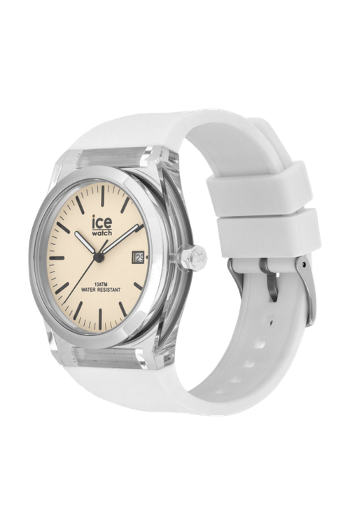 Date watch ICE POWER PW1 Transparent - White beige - 3