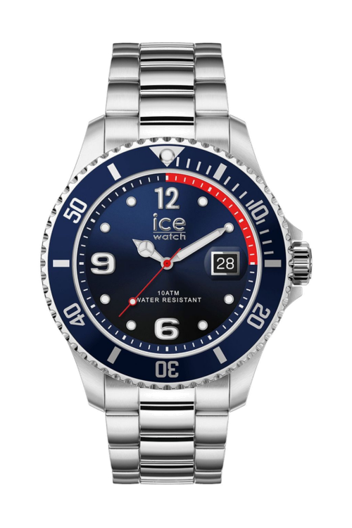 Date watch ICE steel Blue - 1
