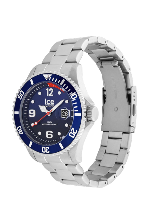 Date watch ICE steel Blue - 3