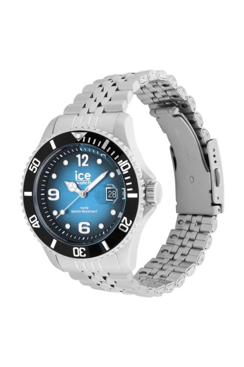 Date watch ICE steel Blue - 3