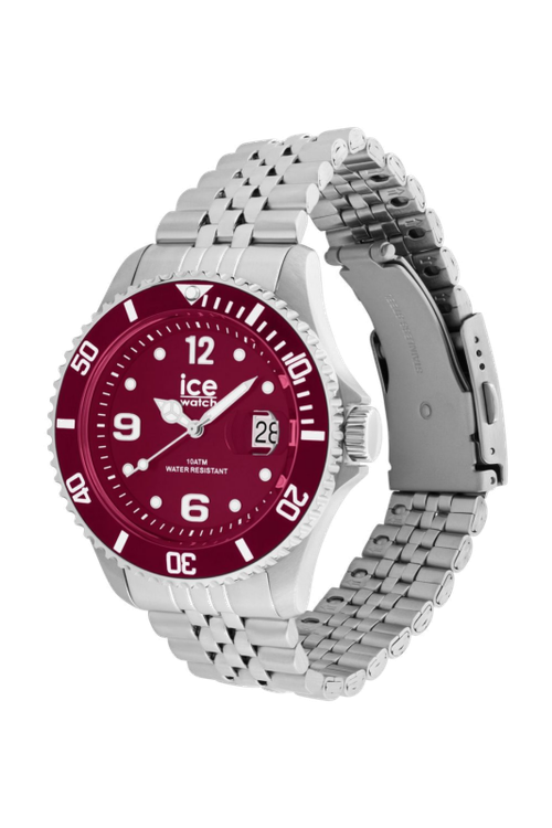 Date watch ICE steel Red - 3