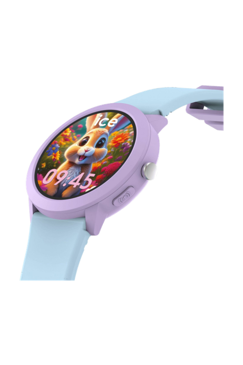 Smartwatch ICE smart junior RD FM Purple soft blue - 2