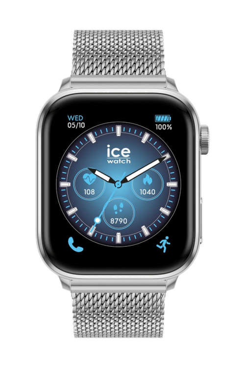 ICE smart 3.0 - Silver - Milanese - 1.78 - 35mm - GPS - 1