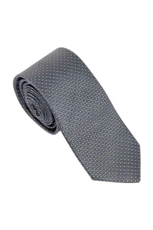 Silk Tie Caprio Grey - 1