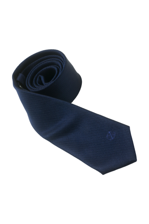 Silk Tie Element Navy - 2