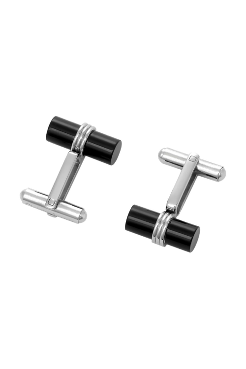 Cufflinks Whiteline Black - 1