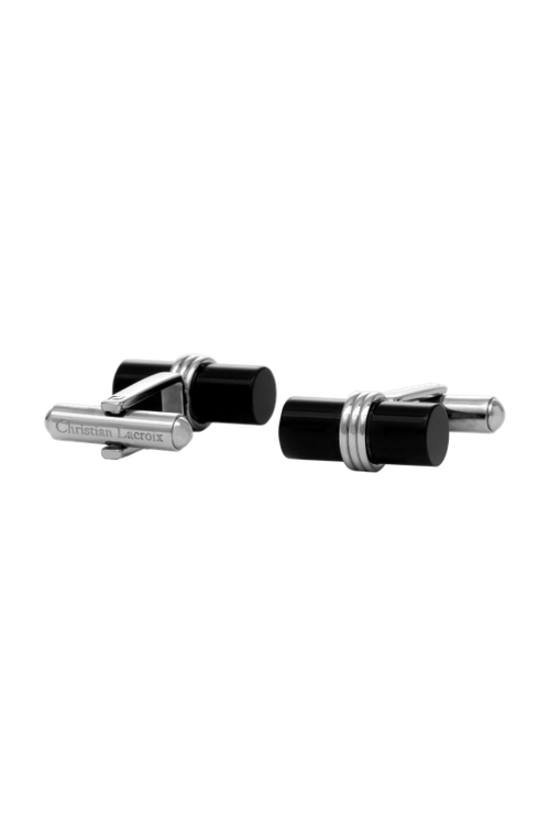 Cufflinks Whiteline Black - 2