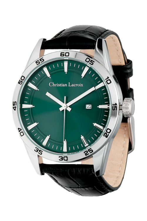 Date watch Tempus Black / Green - 1