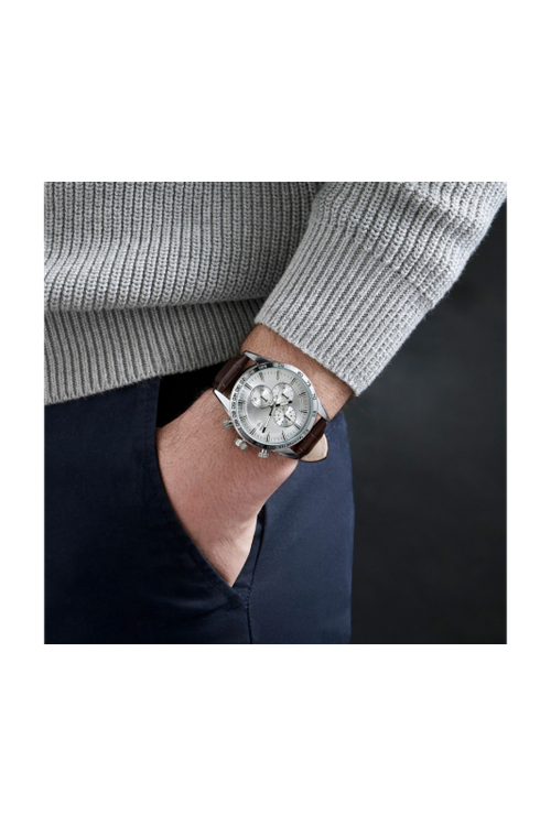 Chronograph Tempus Brown / Silver - 4