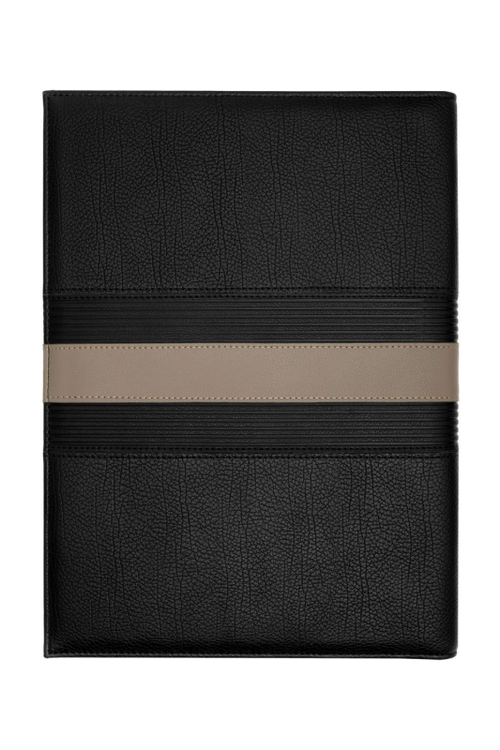Folder A4 Delano Taupe & Black - 6