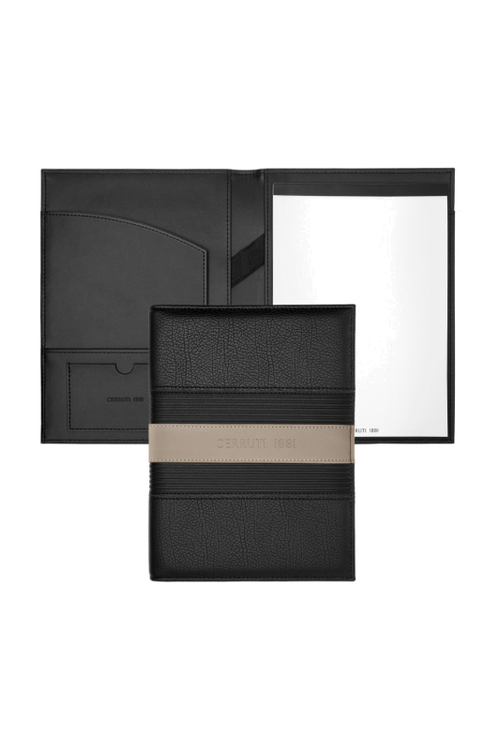 Folder A5 Delano Taupe & Black - 1