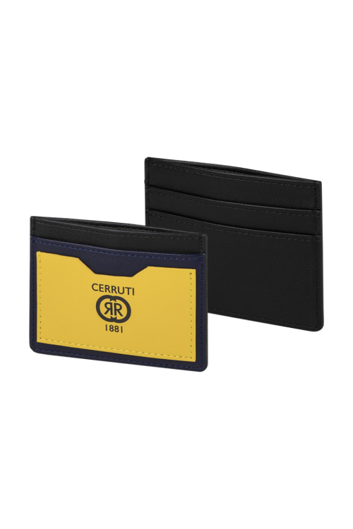 Card holder Brick Yellow Black Navy - 1