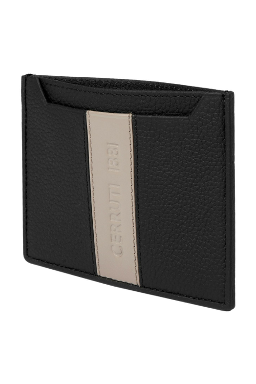 Card holder Delano Taupe & Black - 3
