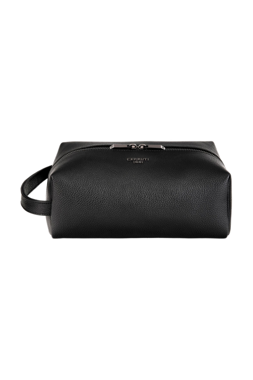 Kosmetická taštička Paxton Black Grained - 1