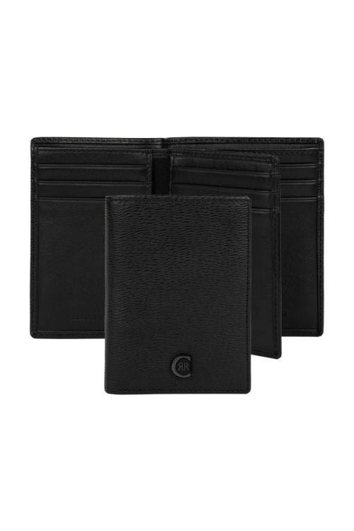 Card holder with flap Bond Black - 1