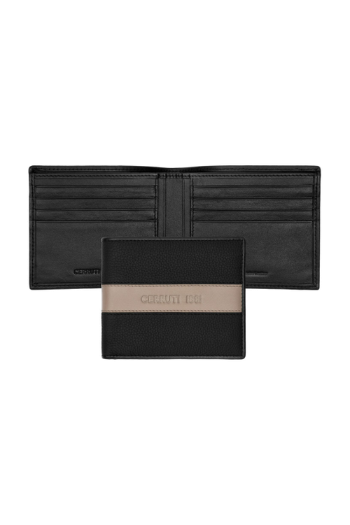 Card wallet Delano Taupe & Black - 1