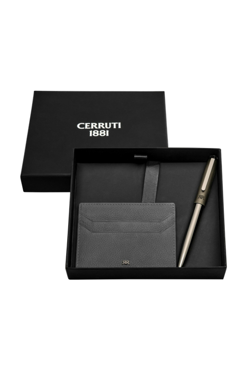 Set CERRUTI 1881 (ballpoint pen & card holder) - 2