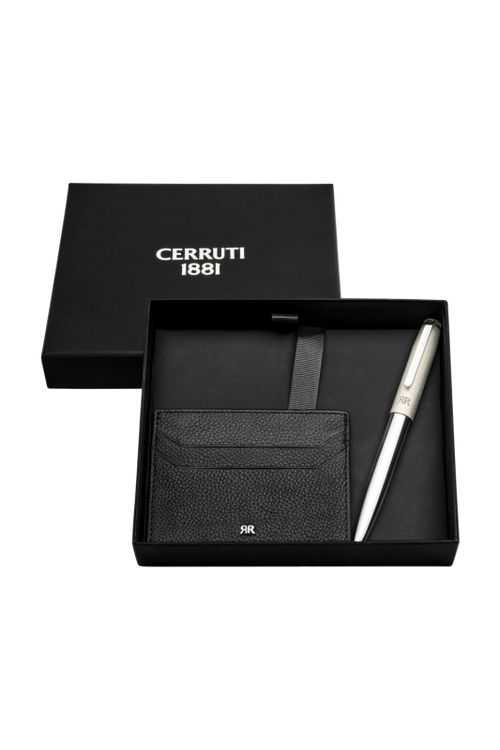 Set CERRUTI 1881 (ballpoint pen & card holder) - 2