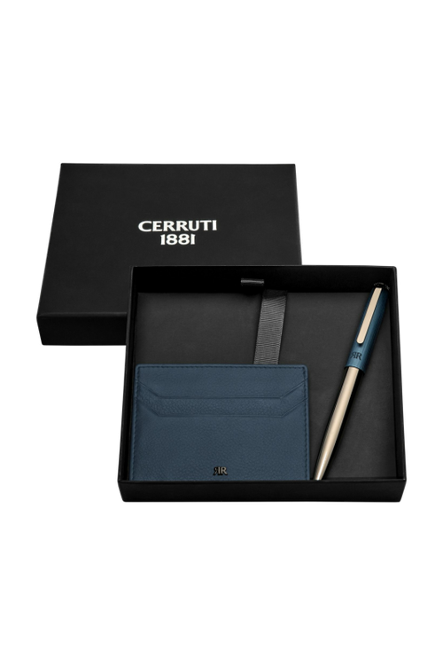 Set CERRUTI 1881 (ballpoint pen & card holder) - 2