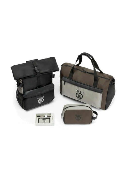 Set Brick (cosmetic bag, backpack, travel bag & small leather goods)
