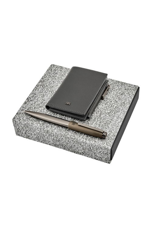 Set CERRUTI 1881 (ballpoint pen & card holder) - 1