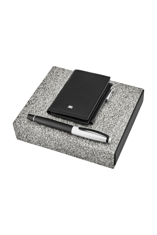 Set CERRUTI 1881 (rollerball pen & card holder) - 1
