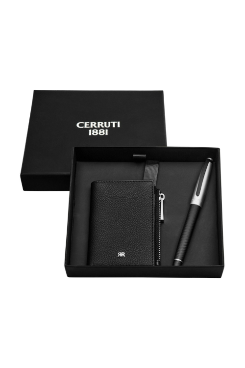 Set CERRUTI 1881 (rollerball pen & card holder) - 2