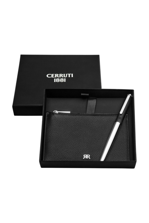 Set CERRUTI 1881 (rollerball pen & clutch) - 2