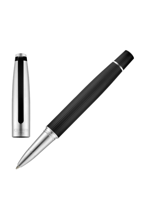 Rollerball pen Benson Black & Chrome - 1