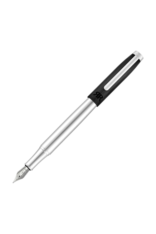 Fountain pen Rivington Black & Chrome - 4