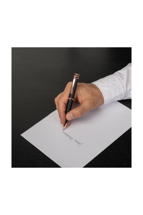 Ballpoint pen Austin Black/rosegold - 3