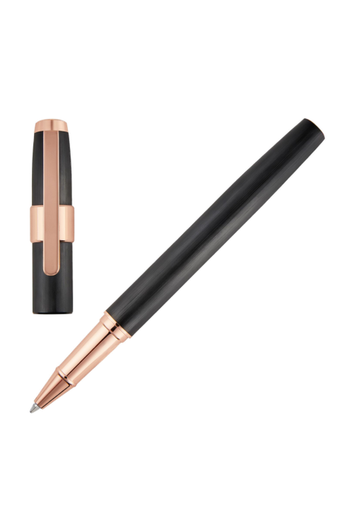 Rollerball pen Block Brushed Black - 1