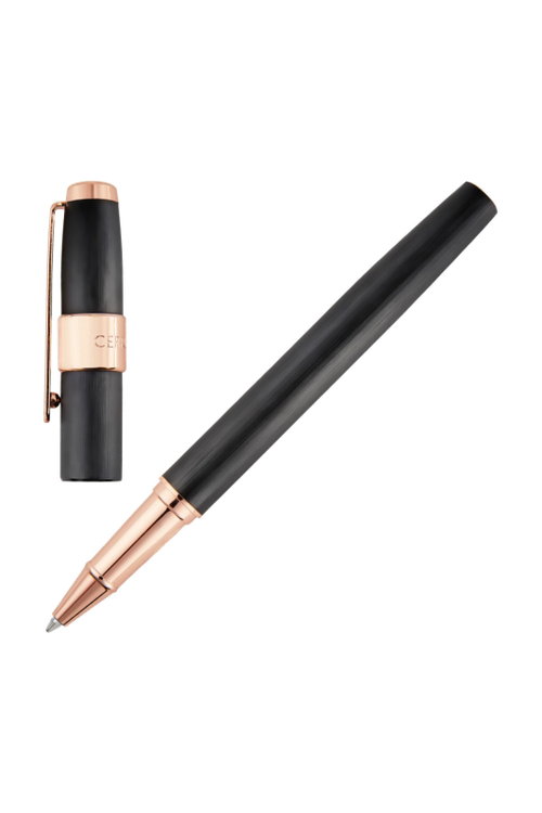 Rollerball pen Block Brushed Black - 3