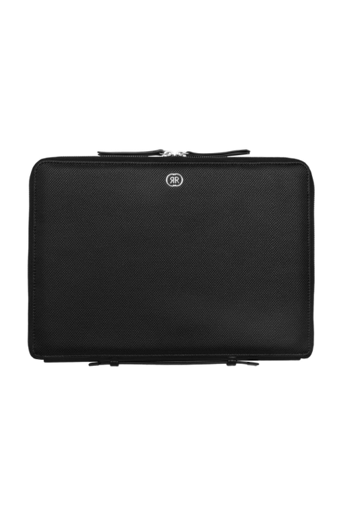 Conference folder zip A4 Regent Black - 2