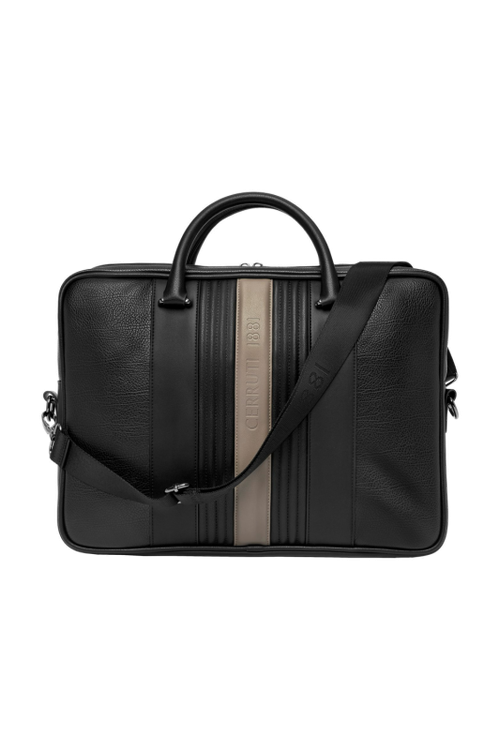 Document bag Delano Taupe & Black - 1