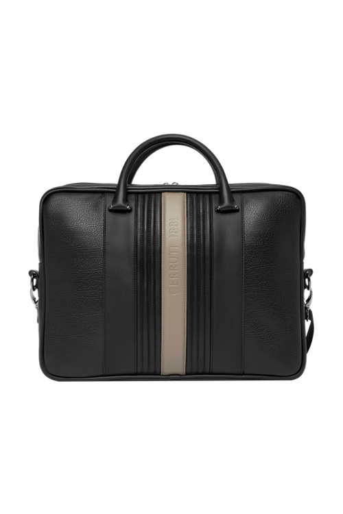 Document bag Delano Taupe & Black - 3