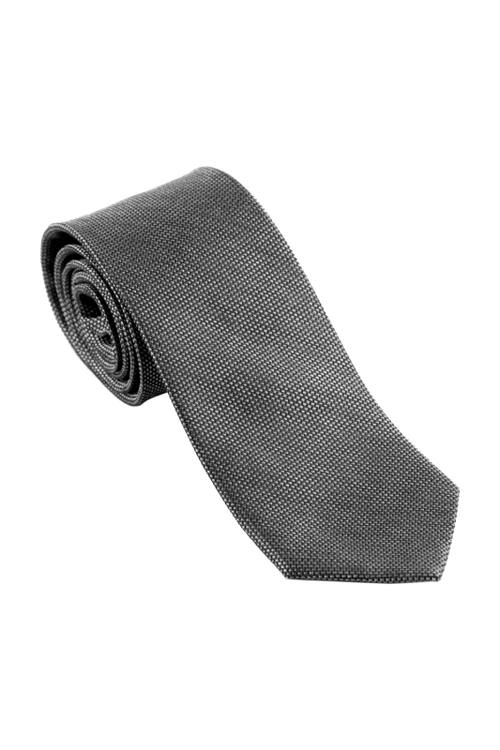 Silk Tie Leone Black - 1