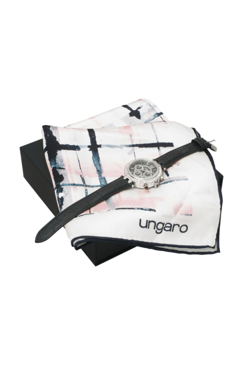 Set Ungaro (watch & silk scarf)