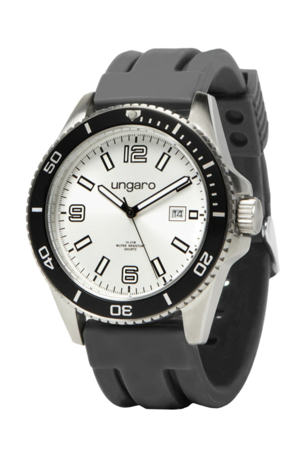 Hodinky s datem Milo Grey