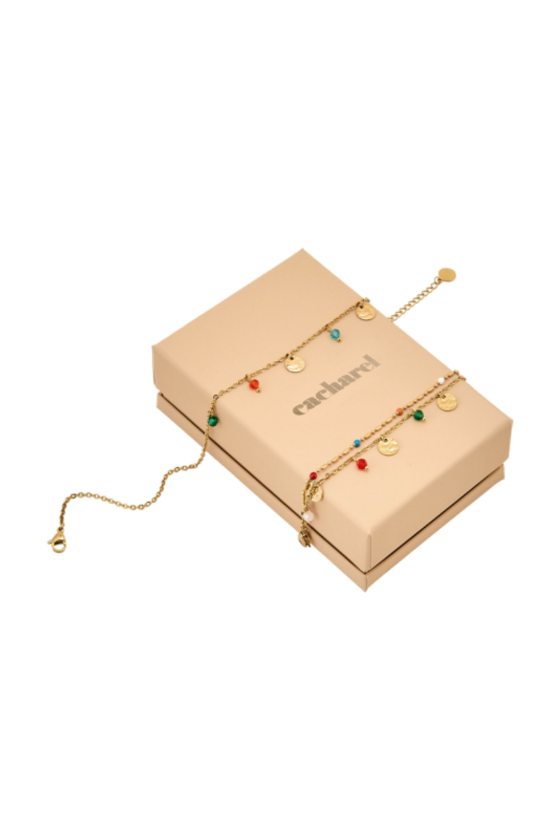 Set Séraphine Gold (bracelet & necklace) - 1