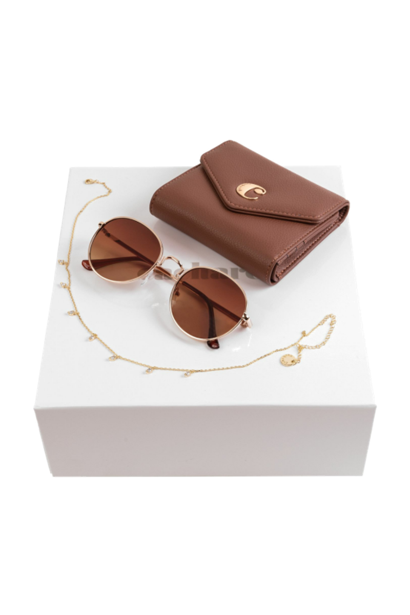 Set Cacharel (lady purse, necklace & sunglasses) - 1