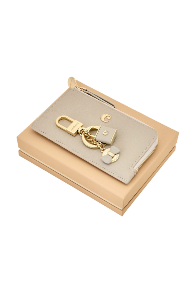 Set Séraphine Light Grey (key ring & card holder) - 1