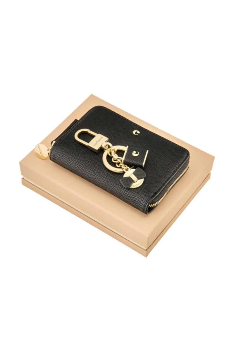 Set Séraphine Black (key ring & zip purse) - 1